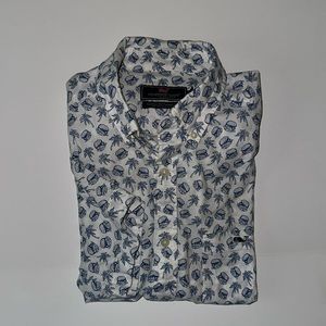 vineyard vines short sleeve cheeseburger button up